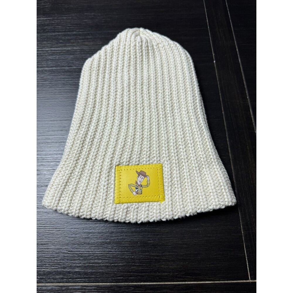 Love Your Melon x Toy Story Woody Beige Knit Beanie 6-12M